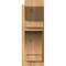 Ekena Millwork Merced Slat Rough Sawn Outlooker, Western Red Cedar, 8"W x 22"D x 22"H OUT08X22X22MRC06RWR - alternate 3
